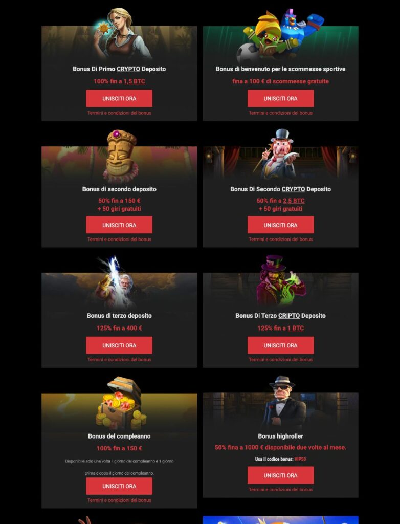 promozioni cobra casino
